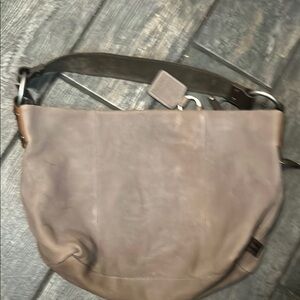 Tan  Bag with Soft Leather and Adjustable Strap